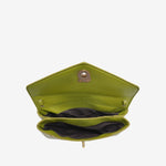 Vera Woven Crossbody Bag – Minimalist Style in a Compact Design - in Olive green | Arvea Bags
