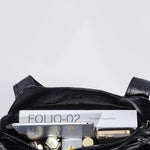 Vicky | Classic Multi - Pocket Shoulder Bag – Stylish & Versatile for Everyday Use - in Black | Arvea Bags