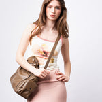 Vicky | Classic Multi - Pocket Shoulder Bag – Stylish & Versatile for Everyday Use - in Burgundy | Arvea Bags