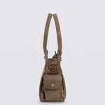 Vicky | Classic Multi - Pocket Shoulder Bag – Stylish & Versatile for Everyday Use - in Burgundy | Arvea Bags