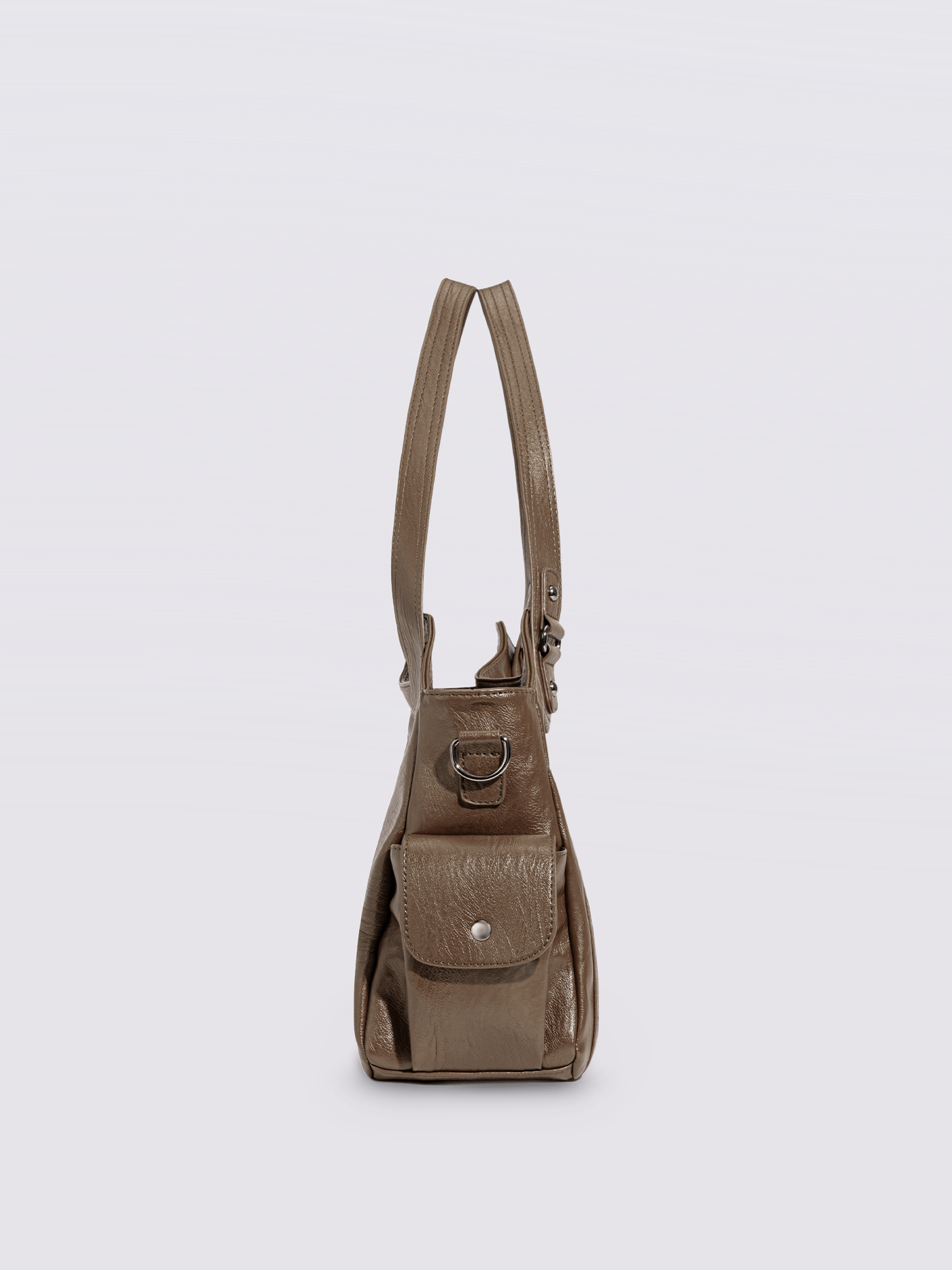 Vicky | Classic Multi - Pocket Shoulder Bag – Stylish & Versatile for Everyday Use - in Burgundy | Arvea Bags