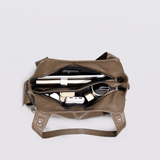 Vicky | Classic Multi - Pocket Shoulder Bag – Stylish & Versatile for Everyday Use - in Burgundy | Arvea Bags