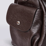 Vicky | Classic Multi - Pocket Shoulder Bag – Stylish & Versatile for Everyday Use - in Coffee | Arvea Bags