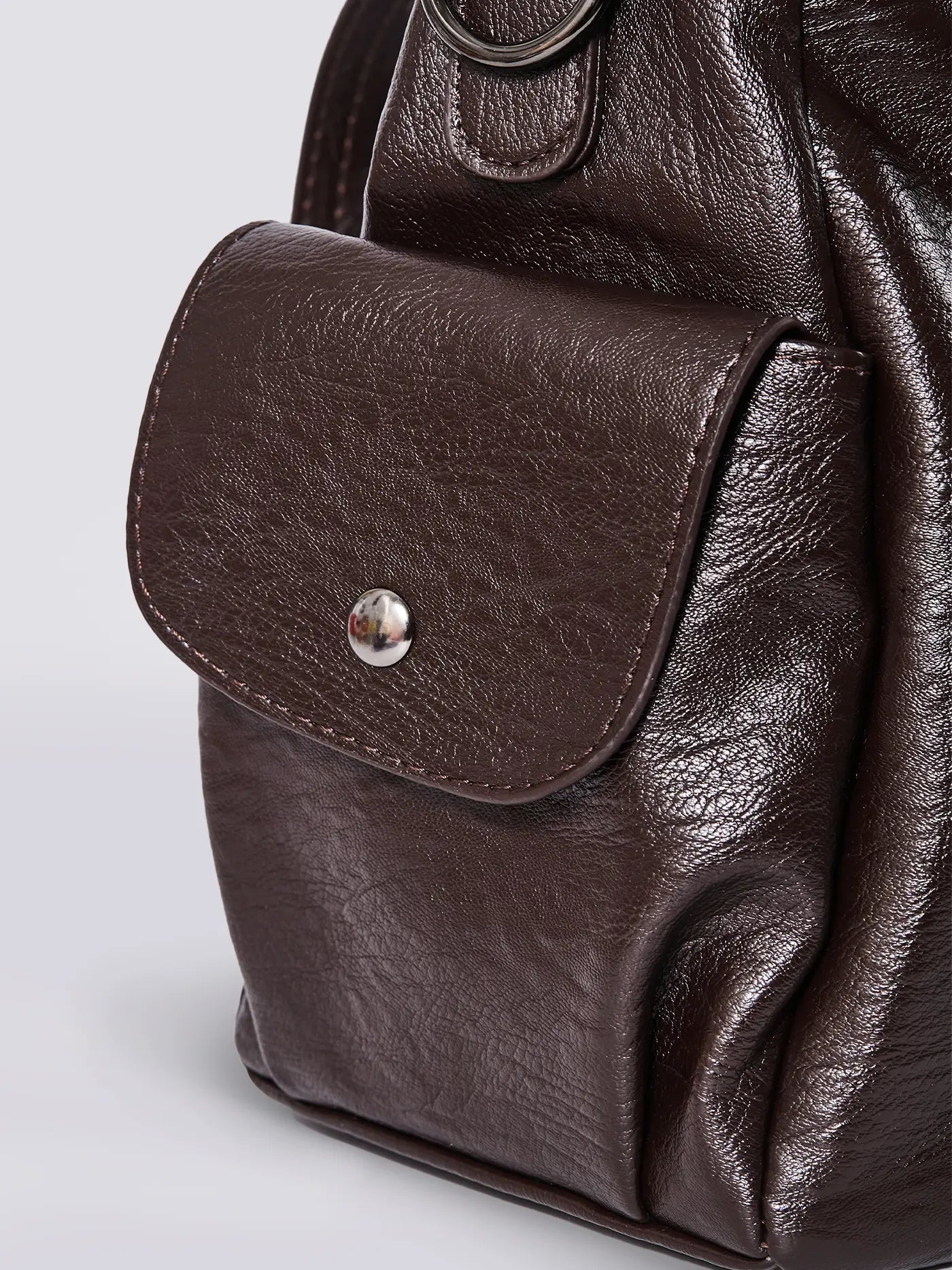 Vicky | Classic Multi - Pocket Shoulder Bag – Stylish & Versatile for Everyday Use - in Coffee | Arvea Bags