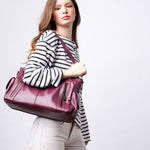Vicky | Classic Multi - Pocket Shoulder Bag – Stylish & Versatile for Everyday Use - in Light Yellow | Arvea Bags