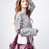 Vicky | Classic Multi - Pocket Shoulder Bag – Stylish & Versatile for Everyday Use - in Light Yellow | Arvea Bags
