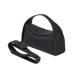 Violetta | Black Asymmetric Handbag – Modern Elegance & Versatile Design - in Black | Arvea Bags