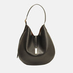 Women’s Vegan Leather Hobo Shoulder Bag - in Black | Arvea Bags