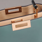 Xylora | White Structured Leather Tote – Elegant & Timeless - in Light Beige | Arvea Bags