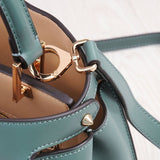 Xylora | White Structured Leather Tote – Elegant & Timeless - in Light Beige | Arvea Bags
