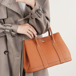 Zelindra | Black Leather Handbag – Classic & Sophisticated - in Black | Arvea Bags