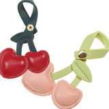 Zorielle | Heart - Shaped Leather Bag Charm – Sweet & Playful - in Light Pink | Arvea Bags