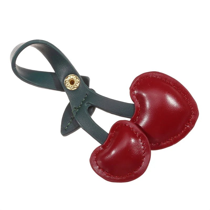 Zorielle | Heart - Shaped Leather Bag Charm – Sweet & Playful - in Red | Arvea Bags